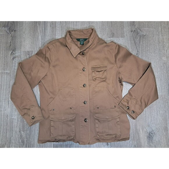 Woolrich Womens Size (PXL) New Saddle 15803 Button Down Light Jacket - Picture 1 of 7
